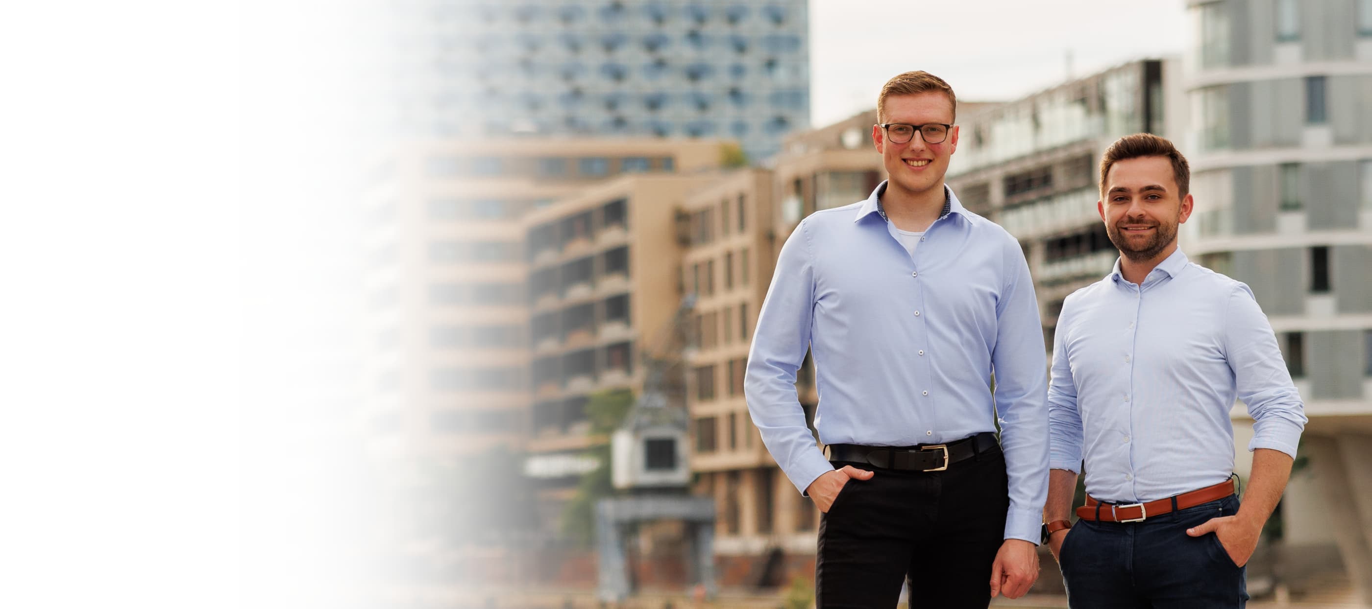 Tobias Wentzlaff and Mats Evers from northcommit at Magellan Terraces in Hamburg